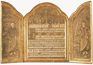 Kutsal Eucharistic Tüy İşi by Unbekannt Unbekannt